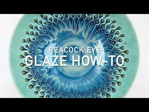 Peacock Eye Glaze - Glazing How-to