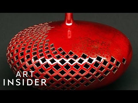 Ceramic Artist Is A Master At Poking Holes Into Pottery