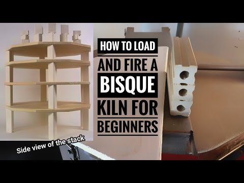 How to load and fire bisque for beginners  tips and tricks