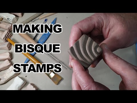 How to Make Bisque Ceramics Stamps - Pottery Tips and Tricks