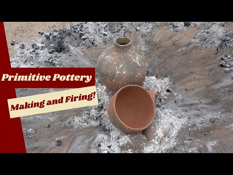 Making and Firing Primitive Pottery