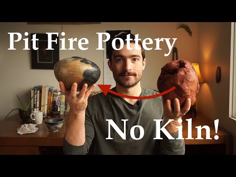 Pit Fire Pottery In Your Backyard | NO Kiln!