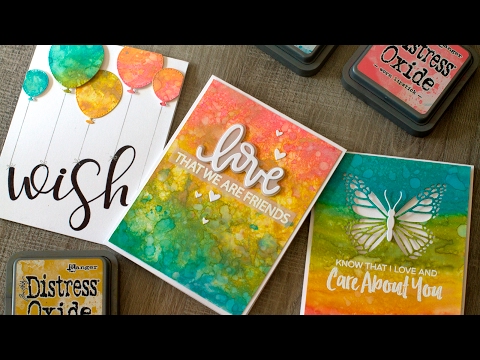Introduction to Distress Oxide Inks (+ Many Cards)