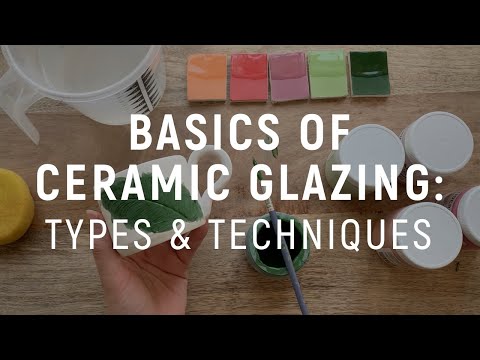 Basics of Ceramic Glazing: Types & Techniques
