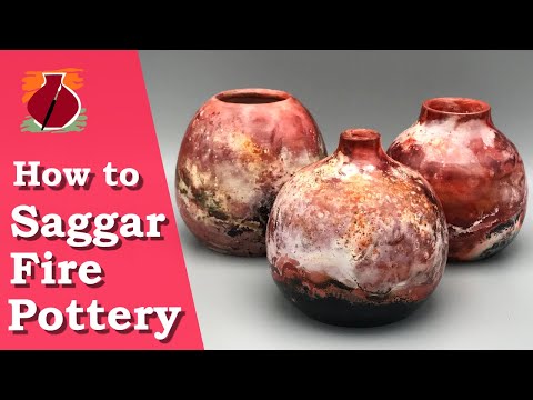 Saggar Firing Pottery
