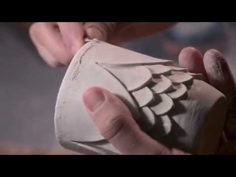Ceramic cup - slip casting