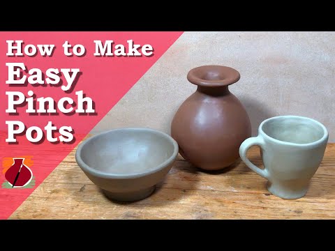 How to Make Easy Pinch Pots