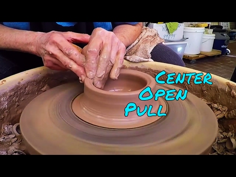 ♥ Beginner Basics: How to Throw a Small Cylinder on the Wheel~  Ceramics/Clay/Pottery/Making