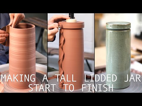 How to Make A Large Pottery Jar — From Beginning to End