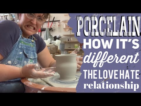 What’s the Difference Between Porcelain and Throwing Stoneware, Is porcelain really different? Emily