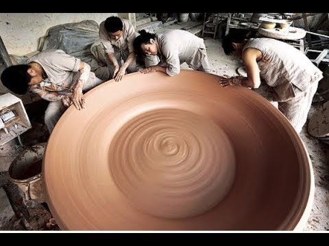 Making Big Pots In Jingdezhen - Zhenshang Ceramics