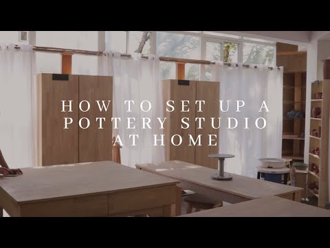 How to Set Up a Home Pottery Studio | SlowPottery