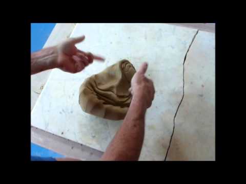 Clay Preparation - the Spiral Wedging / Kneading Method - Ridge Pottery