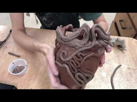 Jomon Pottery Examples- Virtual Demo Refresher On Forms, Textures, And Coil Design.