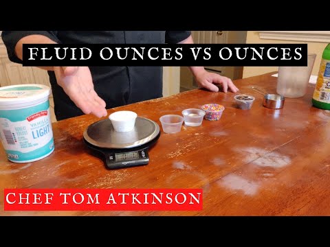Fluid Ounces Vs Ounces - What'S The Difference?