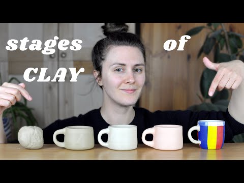 Understand The 6 Stages Of Clay!   Pottery For 
Beginners