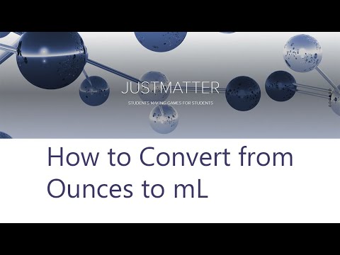 How To Convert From Ounces To Ml