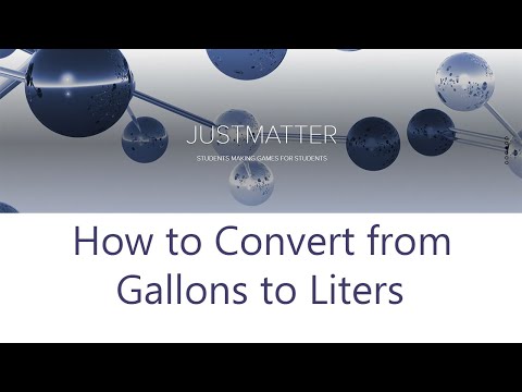 How To Convert From Gallons To Liters