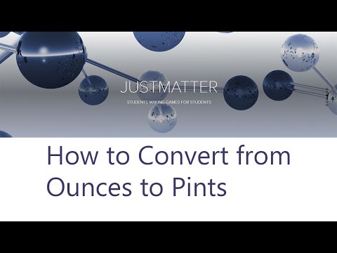 How To Convert From Ounces To Pints