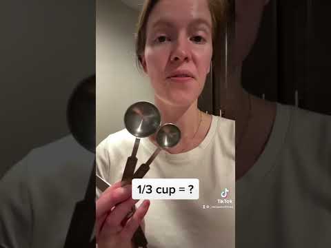 How Many Teaspoonstablespoons Are In A 13 Cup? Shorts