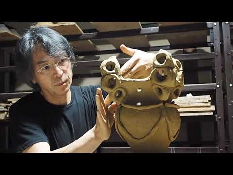 Jomon Earthware Modeling    Tetsuou Ogawa  Jananese Ceramic Artist