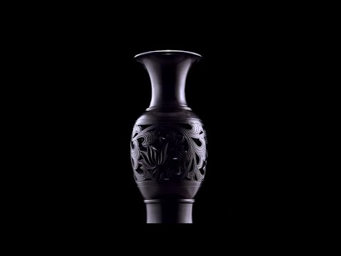 4000Longshan Black Potterymore Than 4,000 Years Ago, China Was In The Late Neolithic Period.